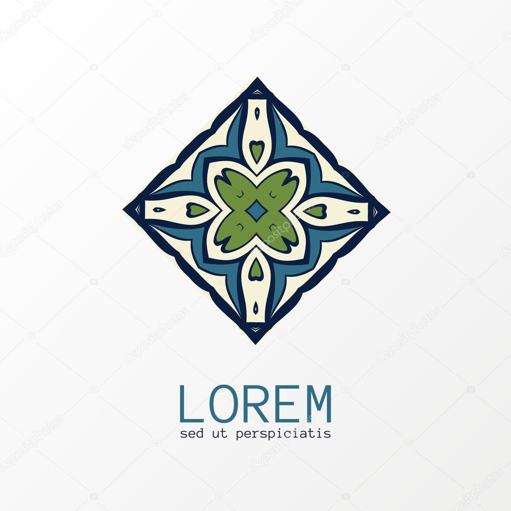 Geometric abstract brand identity icon. Mega set of arabic style logo template. Ornamental vector symbol. Graphic Design Collection