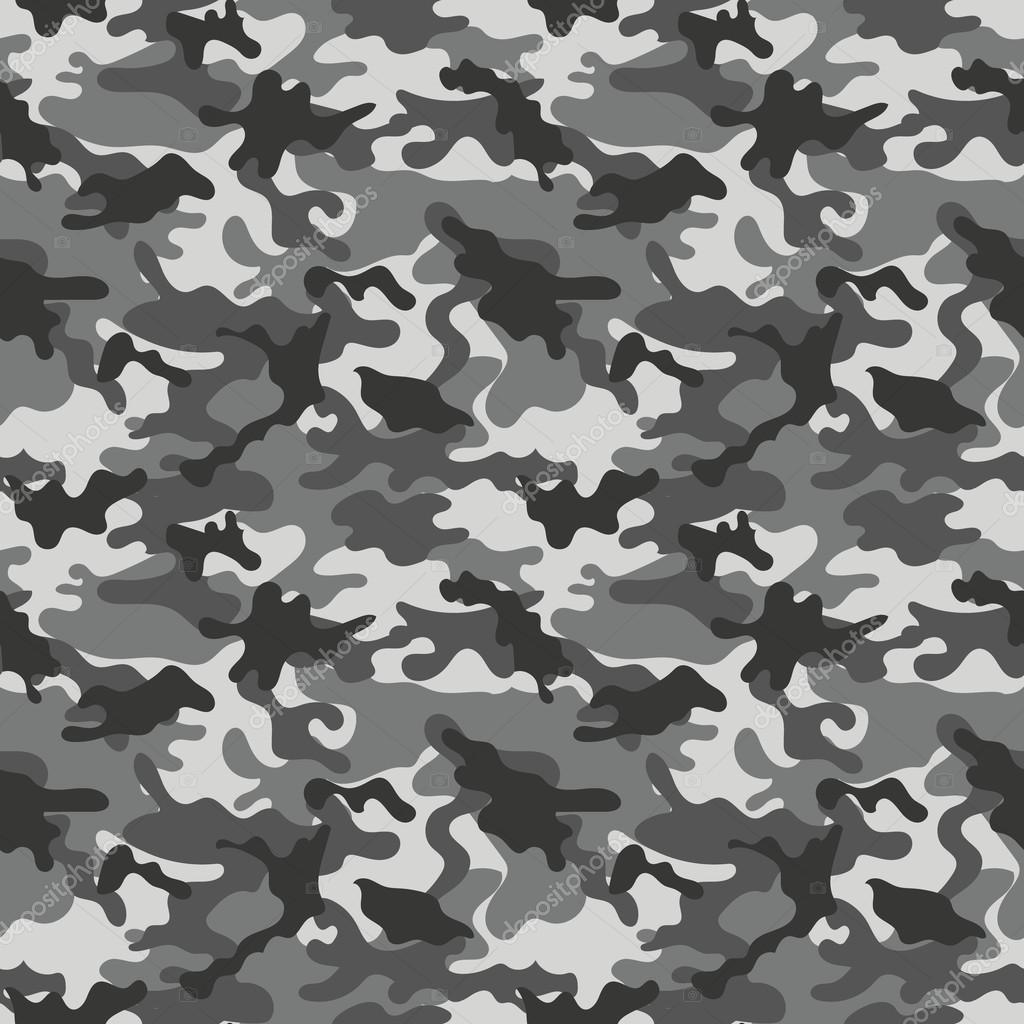 Vector Camouflage seamless pattern. Stock Vector by ©Fafarumba 95363934