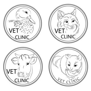 Tabela ya da Sticker veteriner Kliniği, senin produ için ayarla