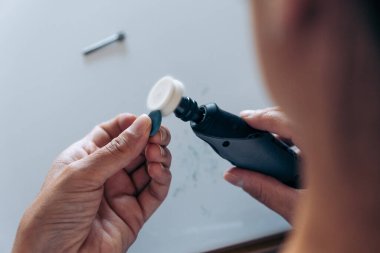Creative Woman Making Jewelry