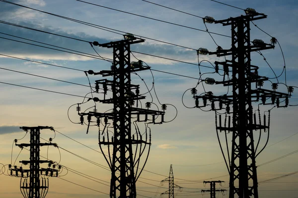 Apparatuur voor elektrische netwerken — Stockfoto