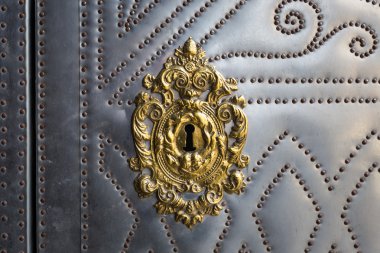 eski bir anahtar için anahtar deliği