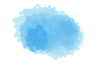 El çizimi Mavi Suluboya Lekesi Şeffaf Arkaplan, Suluboya Boya Sıçratma ve Fırça Vuruşu