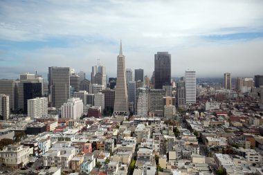 san francisco şehir manzarası görünümü