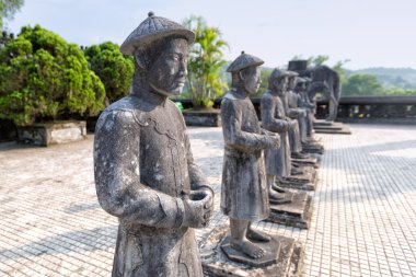 Hue, Vietnam için İmparator Khai Dinh Türbesi. UNESCO Dünya Miras Listesi.
