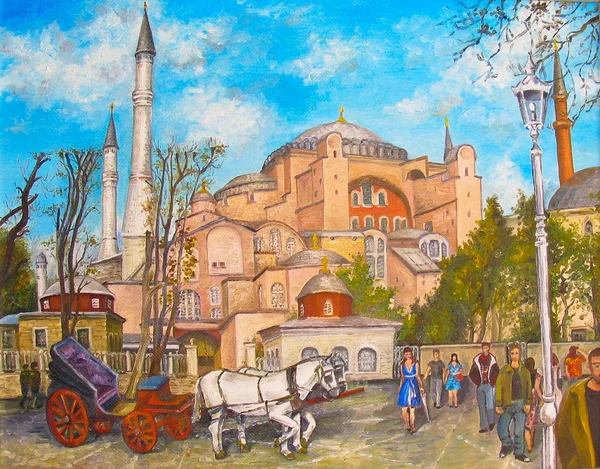 Hagia Sophia in Istanbul — Stockfoto