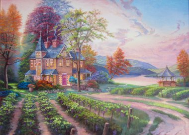 The harvest of grapes