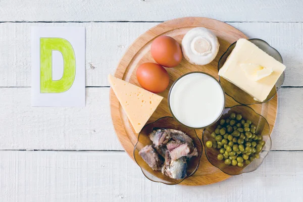 Alimentos que contienen vitamina D —  Fotos de Stock