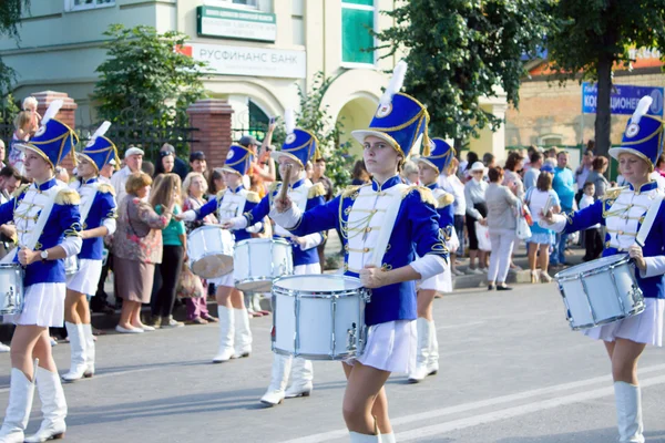 Syzran, russland - 22. august: festival silberne trompeten wolga und t — Stockfoto