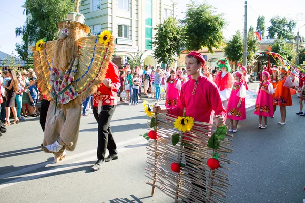 Syzran, russland - 22. august: festival silberne trompeten wolga — Stockfoto