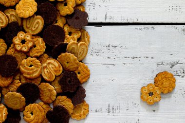 Metin için yer çerezlere çikolata sır ile.