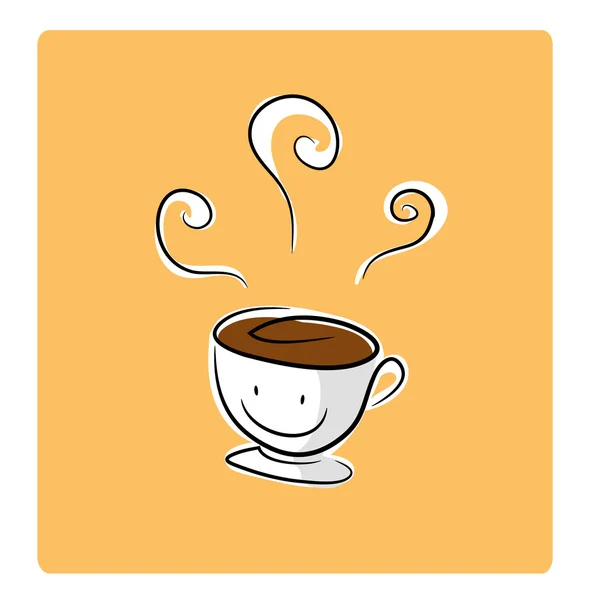 Icono de descanso café — Vector de stock