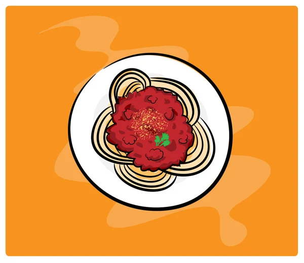 Спагетти — стоковый вектор