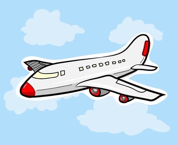 Airplane — Stock Vector