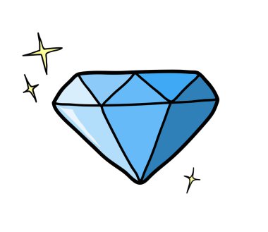 Elmas vektör simgesi