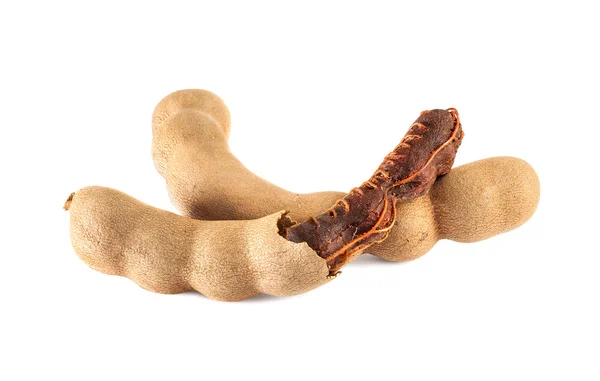 Tamarind isolated on white background — Stock Photo, Image