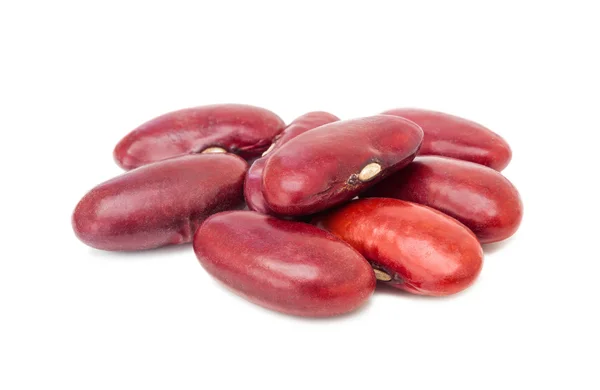 Red kidney bean isolated on white background — Stock Photo, Image