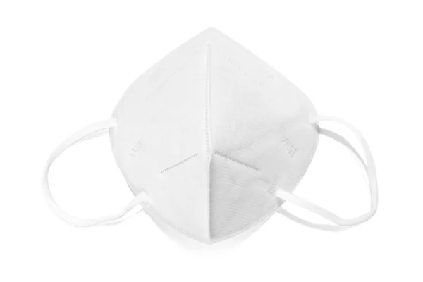 Maschera Facciale Kn95 N95 Virus Corona Protezione Isolata Sfondo Bianco — Foto Stock