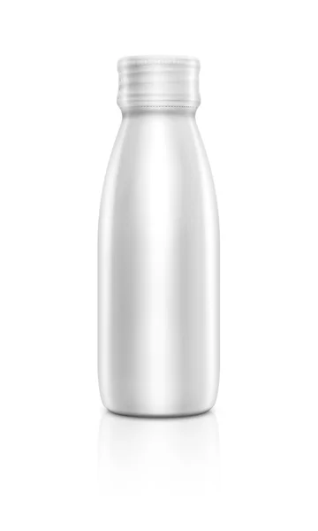 Blank packaging beverage bottle isolated on white background — Stock Photo, Image