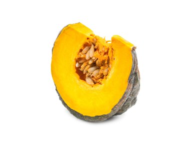 kabak dilimi beyaz arkaplanda izole