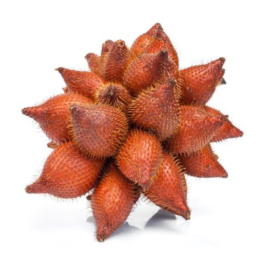 Beyaz arka plan üzerinde izole zalacca meyve