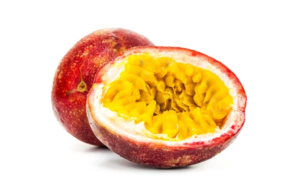 Passion fruit isolated on white background — Stock Photo, Image