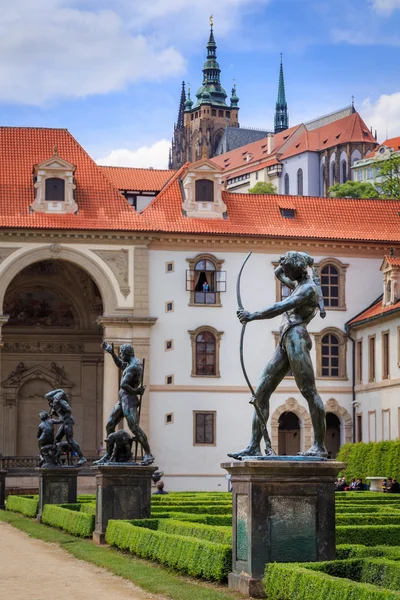 Wallenstein Palace Gardens, Prague, Tsjechië, Europa — Stockfoto