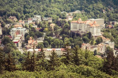 Sokak Görünümü'nde Karlovy Vary, Karlovy Vary, Carlsbad, C otelleri