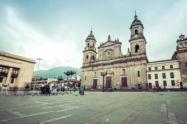 Bogota, Kolombiya, Latin Amerika'da Bolivar Meydanı