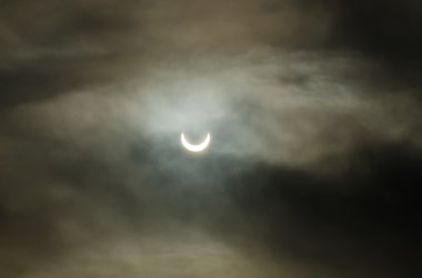 Güneş tutulması Ocak 2011 yılında son aşaması