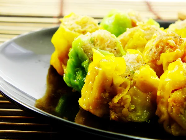 Shumai dumplings dim sum — Stockfoto