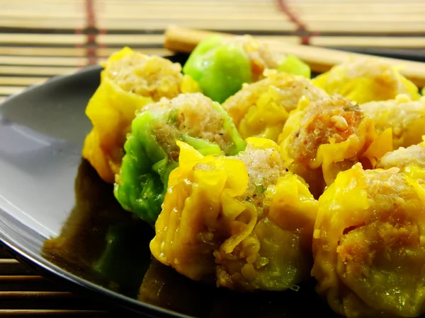 Shumai dumplings dim sum — Stock Photo, Image