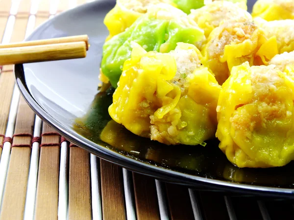 Shumai dumplings dim sum — Stock Photo, Image