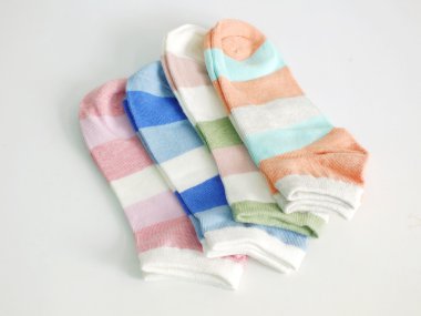 seçim çeşitli çorap çorap renkli dizi