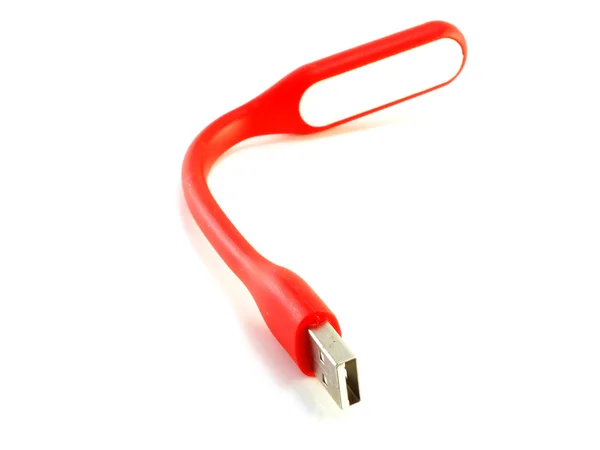 USB led verlichting isoleren op witte achtergrond — Stockfoto