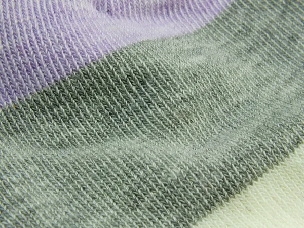 Gestrickte Socken Detail Hintergrund Textur — Stockfoto
