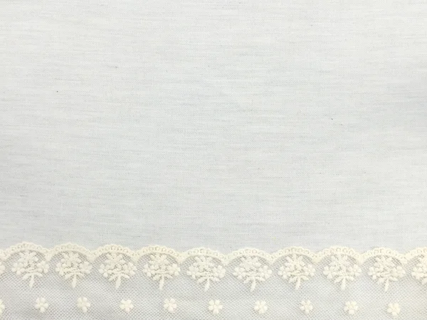 Textury pytel plenit tkaniny a bílá krajka — Stock fotografie