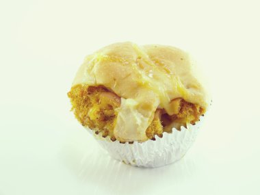 doldurma, jambon, beyaz zemin üzerine mayonez ekmek