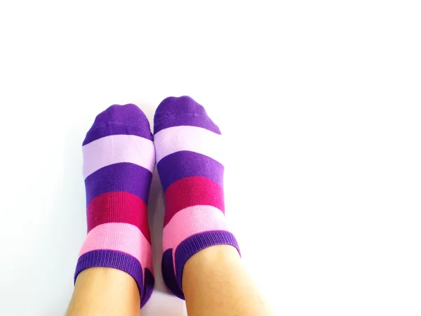 Mulher pés relaxante e conforto férias conceito — Fotografia de Stock