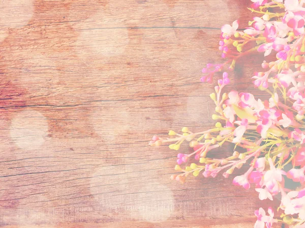 인공 꽃 지점 나무 배경 — 스톡 사진