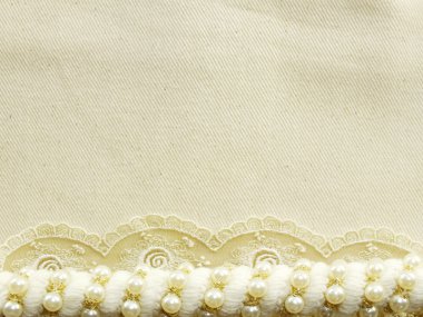 dantel ve inciler antika arka plan