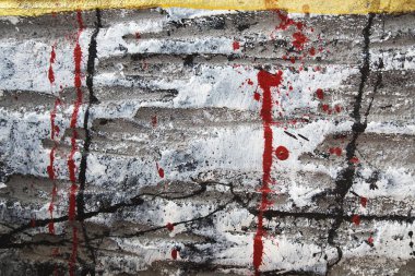 Grunge doku arka planında soyut Sıçrama rengi