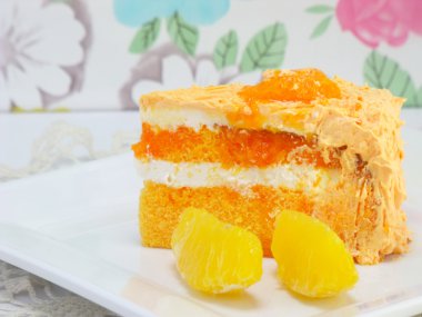 Yaz narenciye sünger kek