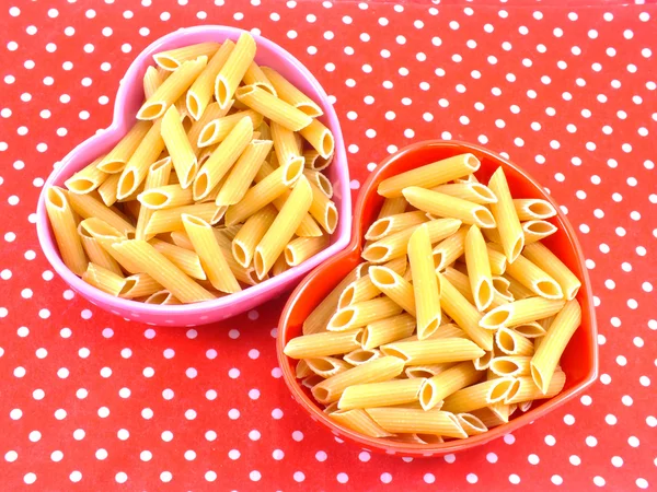 Macaroni Italiaanse pasta close-up — Stockfoto