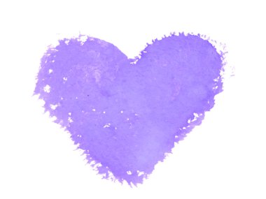 Resim, beyaz arka plan üzerinde büyük kırmızı kalp