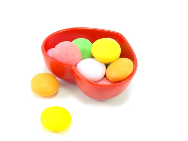 Collage variety of candy — Stock Photo, Image