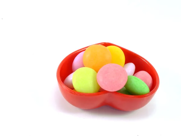 Collage variety of candy — Stock Photo, Image