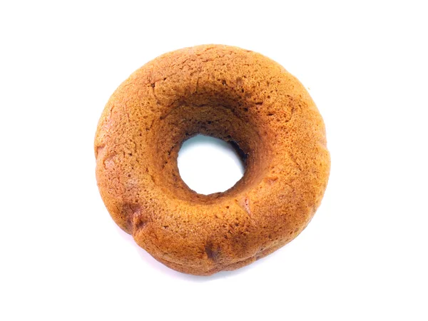 Ντόνατ γλυκό επιδόρπιο σε φόντο whie — Φωτογραφία Αρχείου