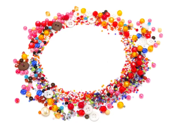 Colorful Circle Beads Decoration — Stock Photo, Image