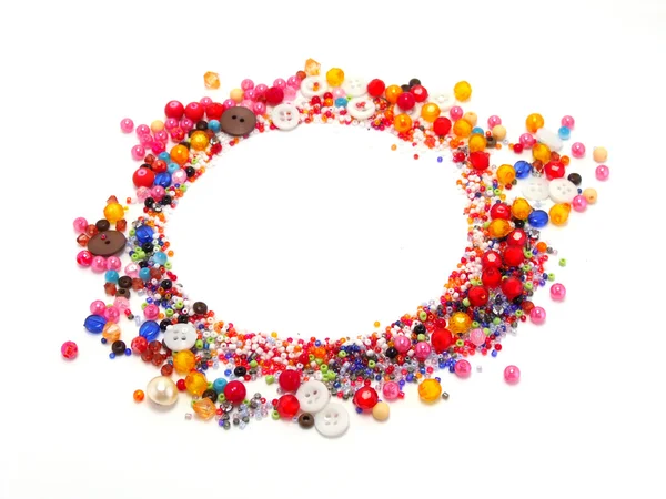 Colorful Circle Beads Decoration — Stock Photo, Image